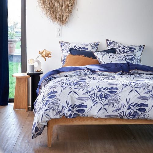 Mishima Floral 100% Cotton Percale 200 Thread Count Duvet Cover - LA REDOUTE INTERIEURS - Modalova