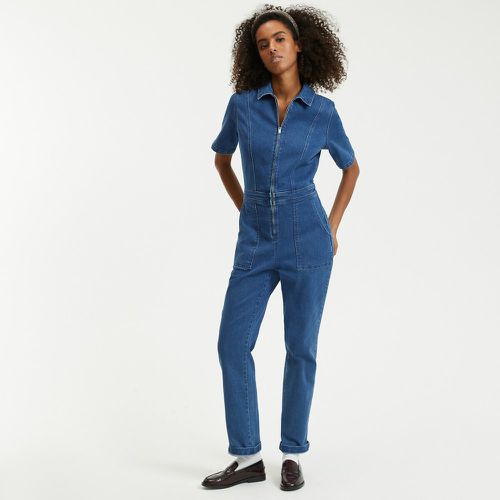 Denim Zip-Up Boilersuit, Length 30" - LA REDOUTE COLLECTIONS - Modalova