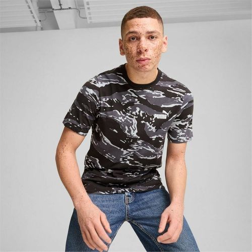 AOP Cotton Camo T-Shirt with Short Sleeves - Puma - Modalova