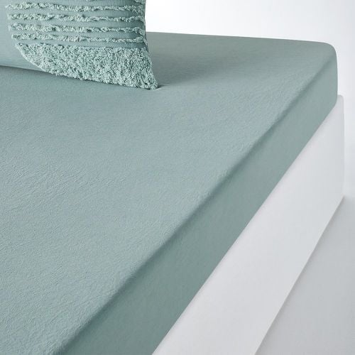 Soren 30cm High 100% Cotton Fitted Sheet - LA REDOUTE INTERIEURS - Modalova