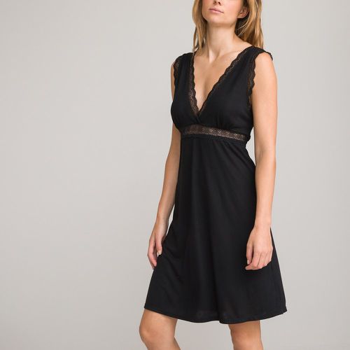 Lace Detail Sleeveless Nightdress - LA REDOUTE COLLECTIONS - Modalova