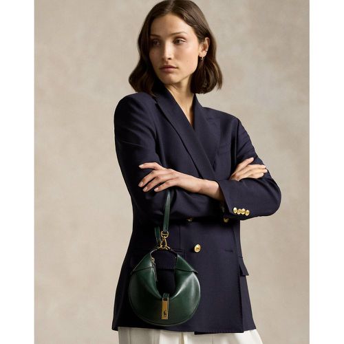 Polo ID Half Moon Bag in Leather - Polo Ralph Lauren - Modalova