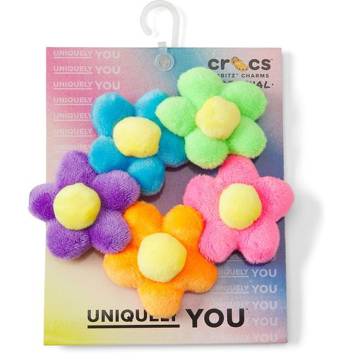 Pack of 5 Flower Power Jibbitz Charms - Crocs - Modalova