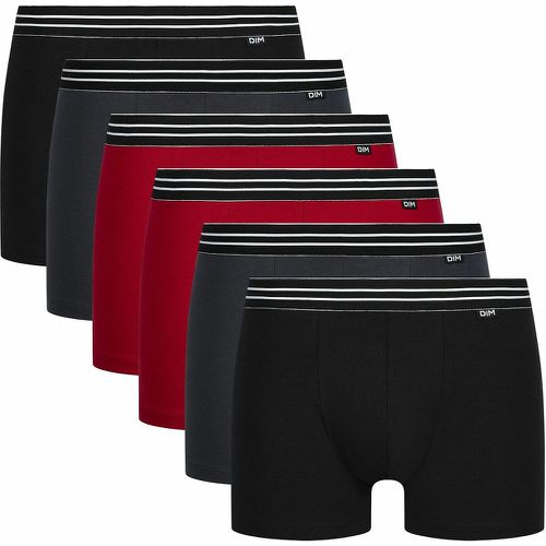 Pack of 6 Eco Hipsters in Plain Cotton - Dim - Modalova