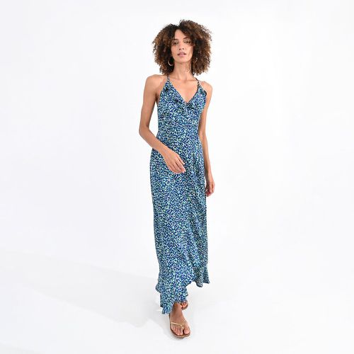 Printed Maxi Dress with Crossover Back - MOLLY BRACKEN - Modalova