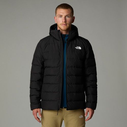 Logo Print Padded Jacket with Hood and Zip Fastening - The North Face - Modalova