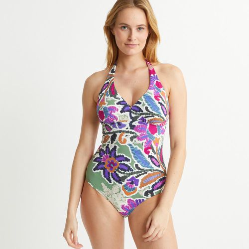 Floral Print Halterneck Swimsuit - Anne weyburn - Modalova