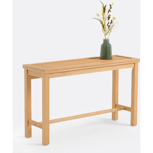 Gabin Pine and Canework Console / Dining Table - LA REDOUTE INTERIEURS - Modalova