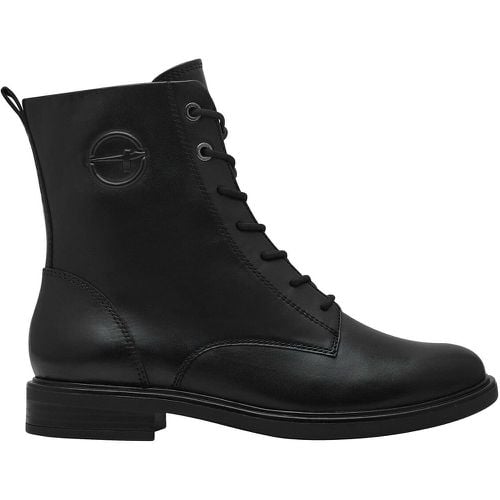 Leather Ankle Boots with Laces - tamaris - Modalova