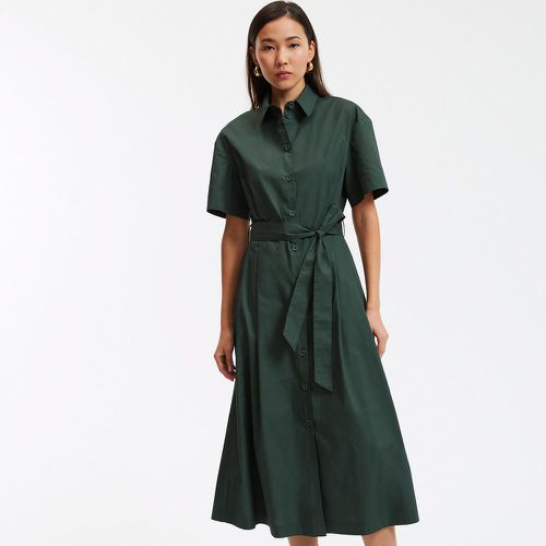 Maxi Shirt Dress with Tie-Waist - LA REDOUTE COLLECTIONS - Modalova