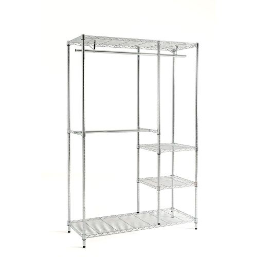 Fozzo 2-Rail 4-Shelf Wardrobe Unit - SO'HOME - Modalova