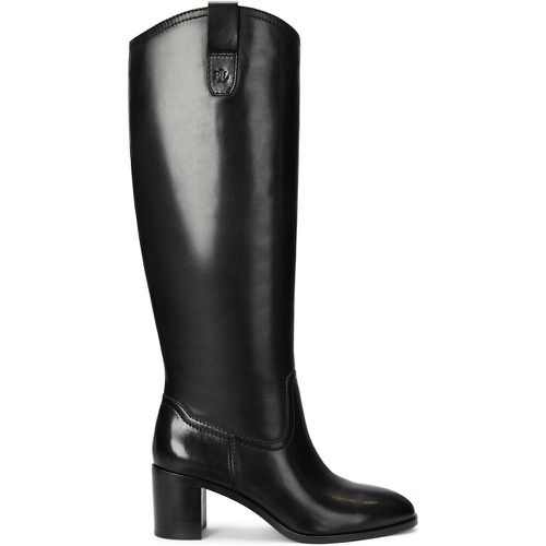 Carla Knee-High Boots with Block Heel - Lauren Ralph Lauren - Modalova