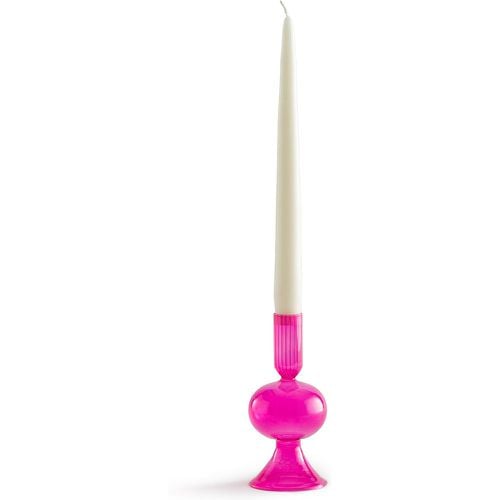 Pink October 14.5cm High Glass Candlestick - LA REDOUTE INTERIEURS - Modalova