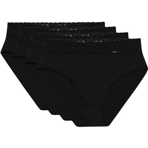 Pack of 4 Maxi Knickers in Stretch Cotton - Dim - Modalova