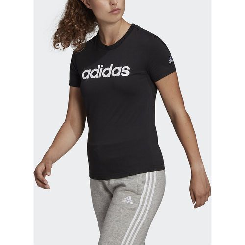 Slim Essentials Cotton T-Shirt with Logo Print - ADIDAS SPORTSWEAR - Modalova