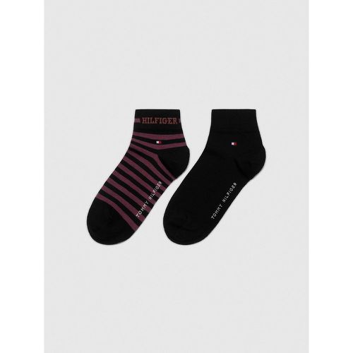 Pack of 2 Pairs of Trainer Socks in Cotton Mix - Tommy Hilfiger - Modalova