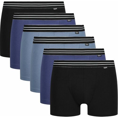 Pack of 6 Eco Hipsters in Plain Cotton - Dim - Modalova