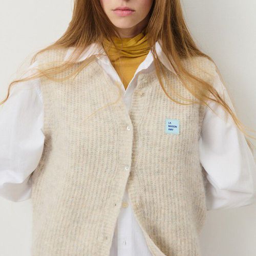 East Sleeveless Cardigan with Crew Neck - American vintage - Modalova