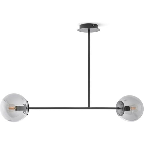 Atea Metal & Smoked Glass Ceiling Light - LA REDOUTE INTERIEURS - Modalova