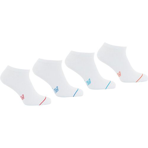 Pack of 4 Pairs of Plain Trainer Socks - Athena - Modalova