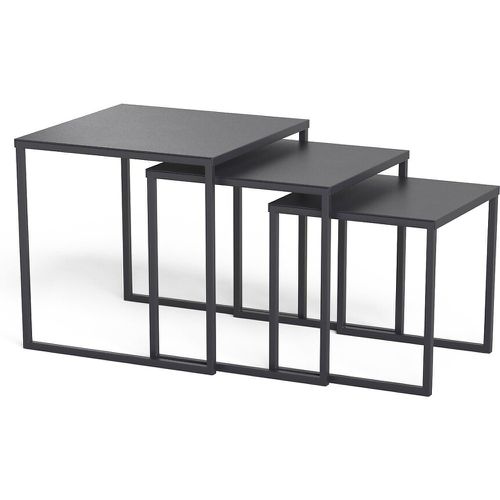 Hiba Set of 3 Steel Nesting Coffee Tables - LA REDOUTE INTERIEURS - Modalova