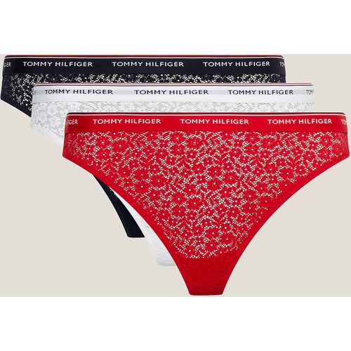 Pack of 3 Premium Essentials Thongs - Tommy Hilfiger - Modalova