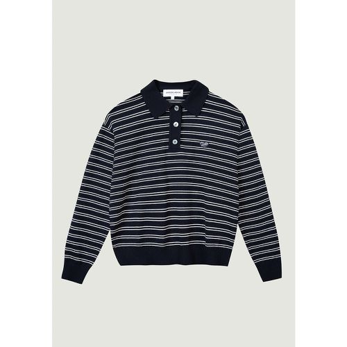 Armand Wool/Cotton Jumper in Breton Striped Print - MAISON LABICHE - Modalova