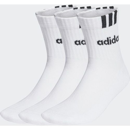 Pack of 3 Pairs of Crew Socks in Cotton Mix - adidas performance - Modalova