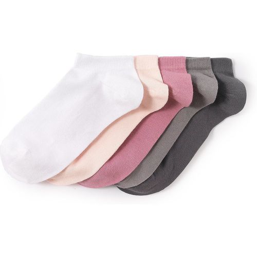 Pack of 5 Pairs of Socks in Cotton Mix - LA REDOUTE COLLECTIONS - Modalova