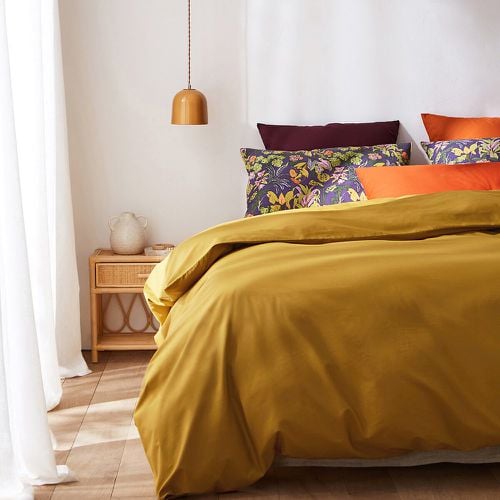 Scenario Plain 100% Cotton Percale 200 Thread Count Pillowcase - LA REDOUTE INTERIEURS - Modalova