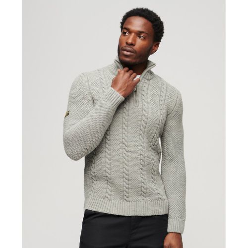 Jacob Vintage Jumper with Half Zip - Superdry - Modalova