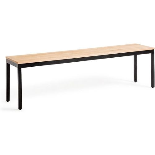 Nairobi 160cm Oak & Metal Bench - LA REDOUTE INTERIEURS - Modalova