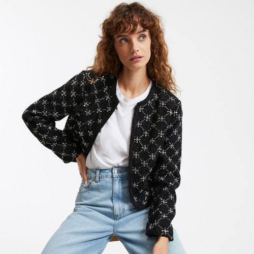 Embroidered Short Jacket in Straight Fit - LA REDOUTE COLLECTIONS - Modalova