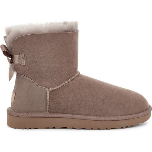 Mini Bailey Bow II Ankle Boots with Faux Fur Lining - Ugg - Modalova