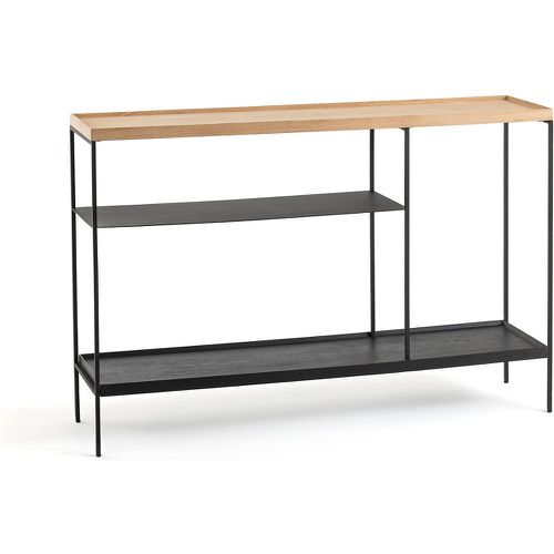 Tidder Metal & Oak Veneer Console Table - AM.PM - Modalova