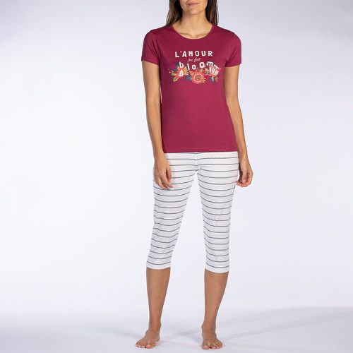 Boum Cotton Cropped Pyjamas - MELISSA BROWN - Modalova