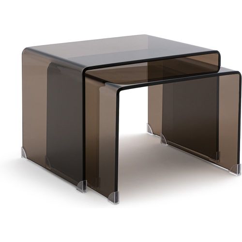 Set of 2 Joan Tempered Glass Nesting Coffee Tables - LA REDOUTE INTERIEURS - Modalova