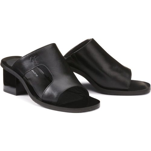 Leather Heeled Mules, Made in Europe - Calvin Klein Jeans - Modalova