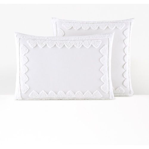 Borneo Textured 100% Cotton Pillowcase - LA REDOUTE INTERIEURS - Modalova