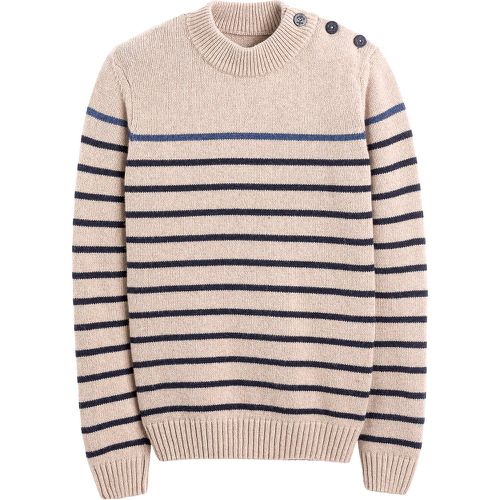 Breton Striped Jumper in Recycled Wool Mix, Made in France - LA REDOUTE COLLECTIONS - Modalova