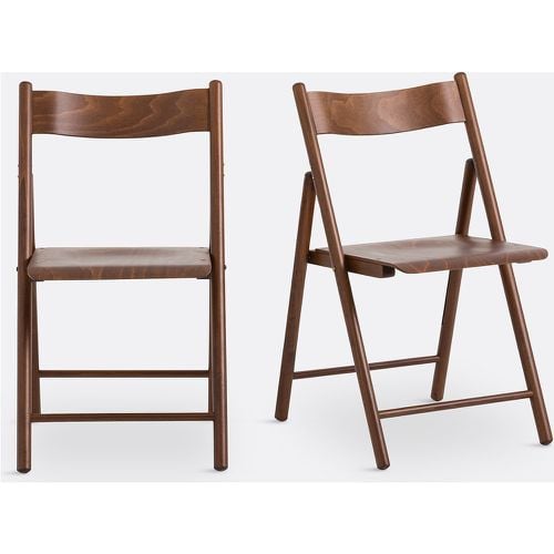 Set of 2 Panni Beech Folding Chairs - LA REDOUTE INTERIEURS - Modalova