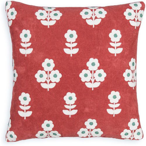 Malanis 40 x 40cm Floral 100% Cotton Embroidered Cushion Cover - LA REDOUTE INTERIEURS - Modalova