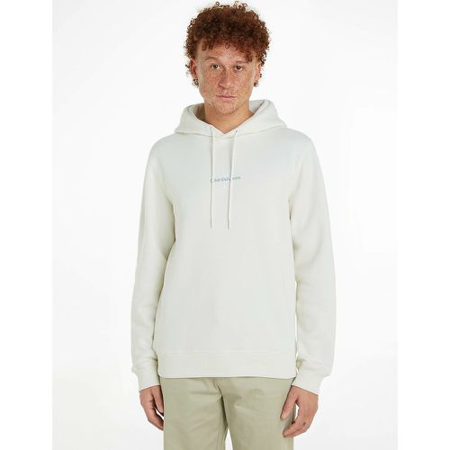 Embroidered Logo Hoodie in Cotton Mix - Calvin Klein Jeans - Modalova