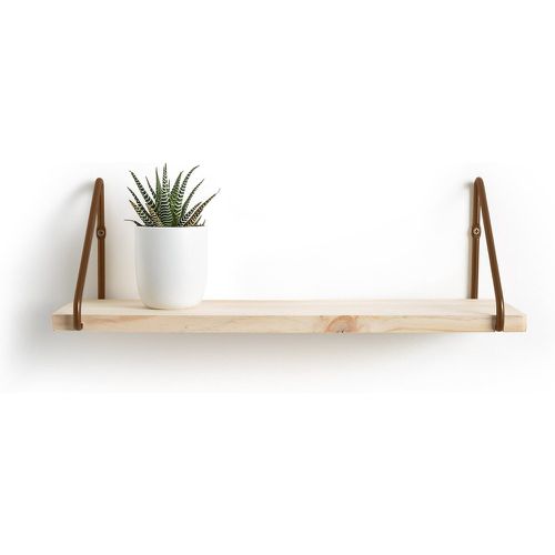 Vinto 50cm Metal & Pine Wall Shelf - LA REDOUTE INTERIEURS - Modalova