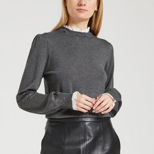 In-1 Jumper with Ruffled Shirt Collar - Naf Naf - Modalova