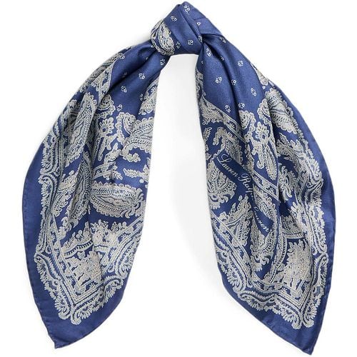 Paisley Silk Scarf - Lauren Ralph Lauren - Modalova