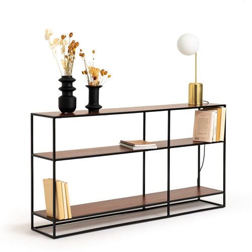 Watford Walnut & Metal Shelving Console Unit - LA REDOUTE INTERIEURS - Modalova