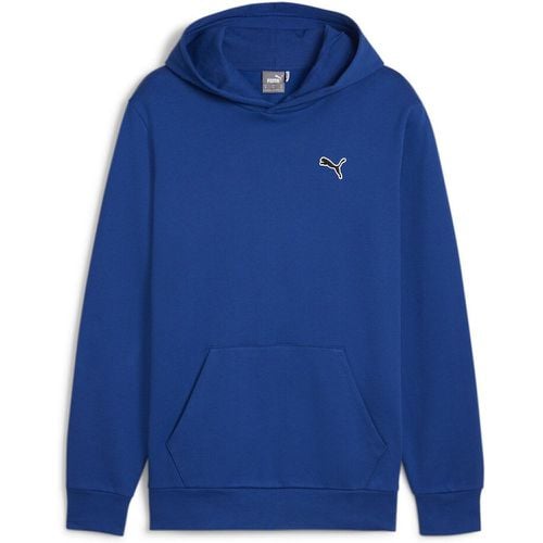 Embroidered Logo Cotton Hoodie - Puma - Modalova