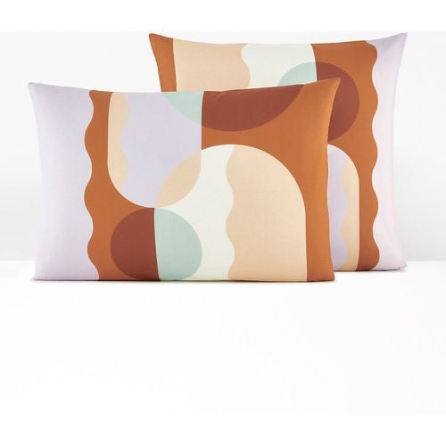 Karmélie Abstract 30% Recycled Cotton Pillowcase - LA REDOUTE INTERIEURS - Modalova