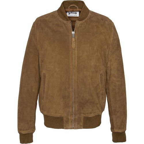 LC300 Suede Bomber Jacket - Schott - Modalova